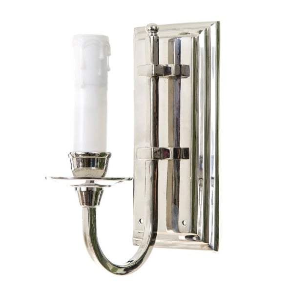 East Borne Sconce Base Nickel-abc