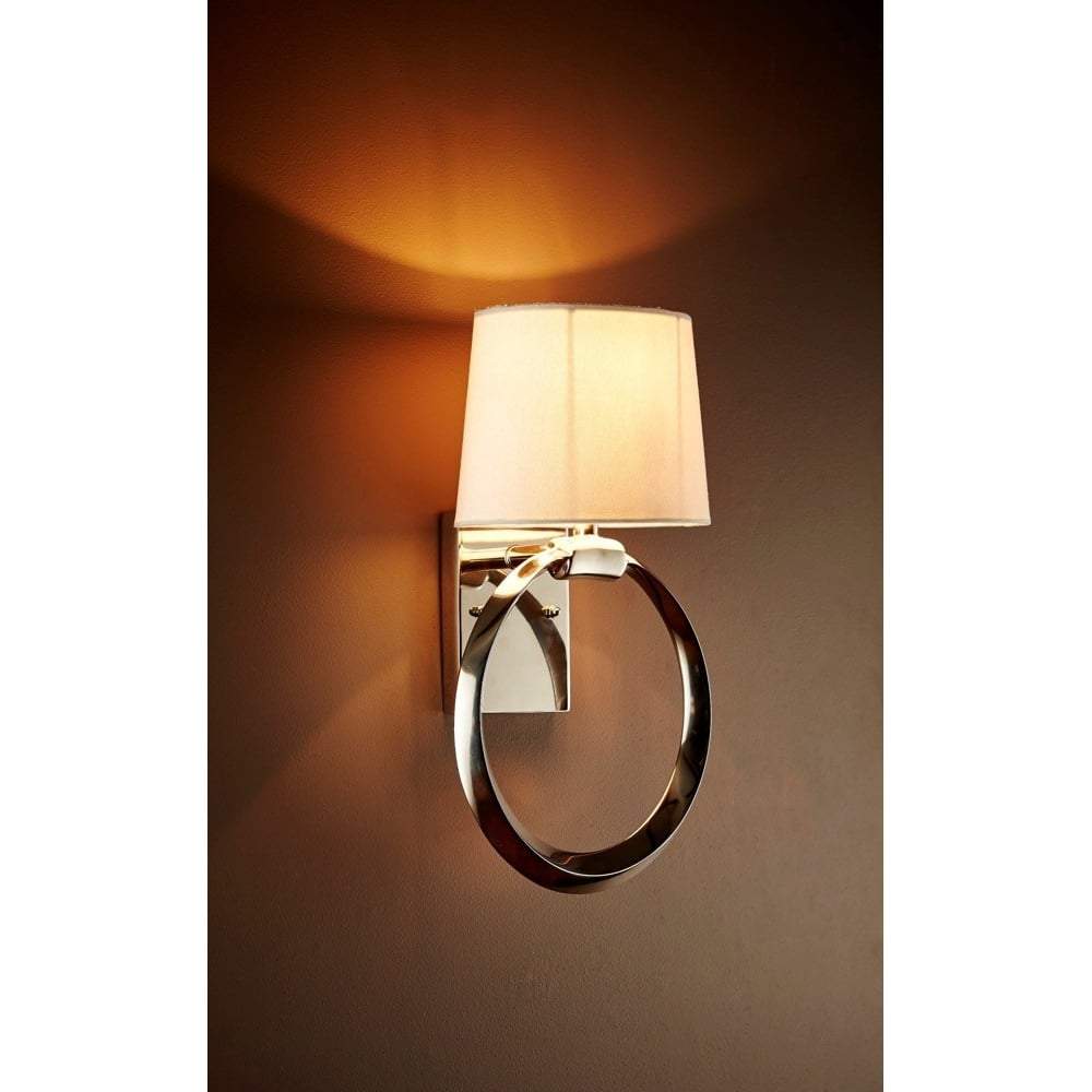 Saratoga Sconce Base Nickel-abc