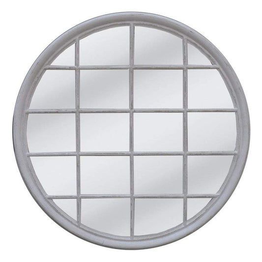 Hamptons Round Mirror 120x120cm-abc