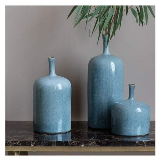 Vormark Set of 3 Ornaments Blue-abc