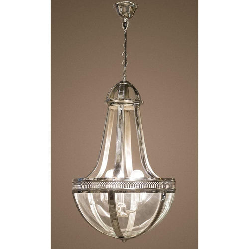 Doma Hanging Lamp Medium in Nickel-abc