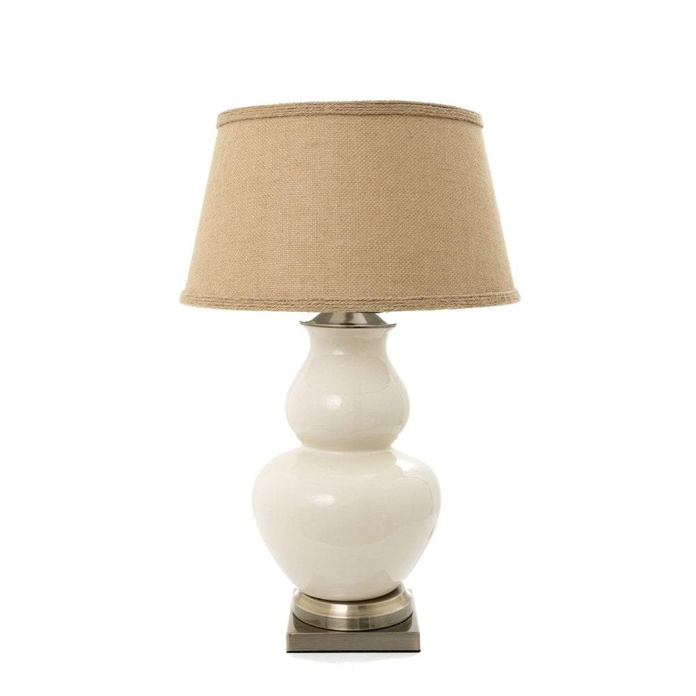 Matisse Cream Table Lamp Base-abc