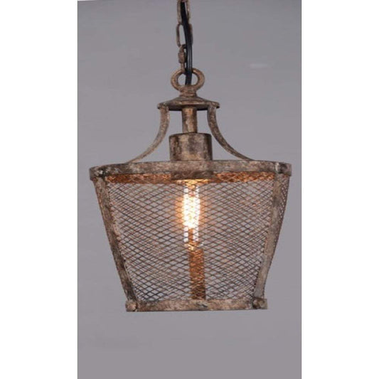 Fabio Medium Hanging Lamp in Rustic-abc