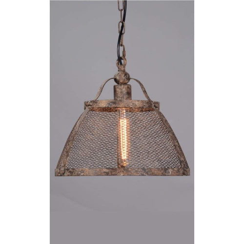 Lorenzo Large Hanging Lamp in Rustic-abc
