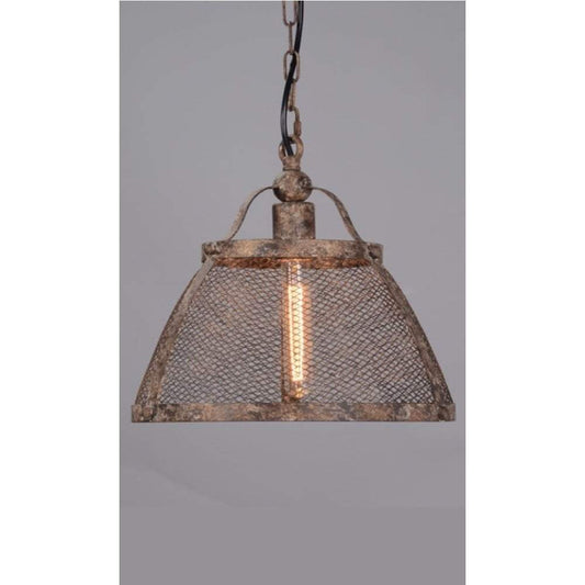Lorenzo Large Hanging Lamp in Rustic-abc
