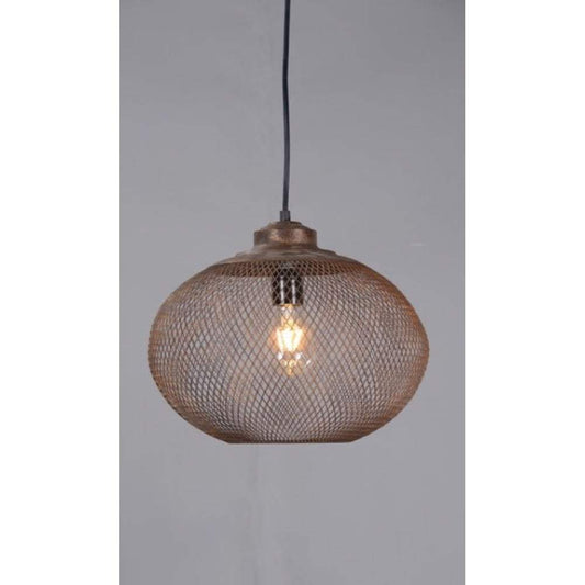 Carlo Medium Hanging Lamp in Rustic-abc