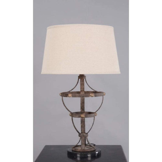 Antonio Table Lamp Base Brown-abc