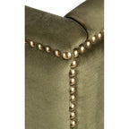 Lourdes Arm Chair - Moss-abc