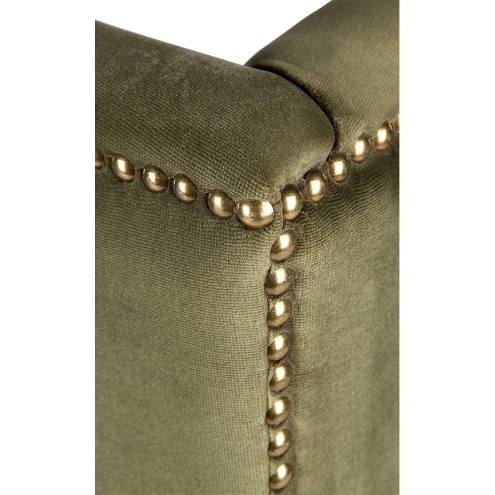 Lourdes Arm Chair - Moss-abc