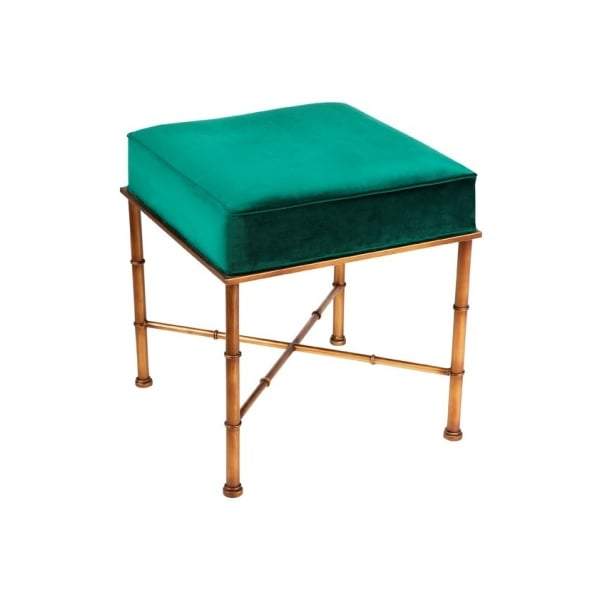 Clara Stool - Emerald Green-abc