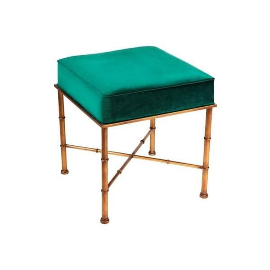 Clara Stool - Emerald Green-abc