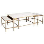 Cocktail Coffee Table - Antique 3pc-abc