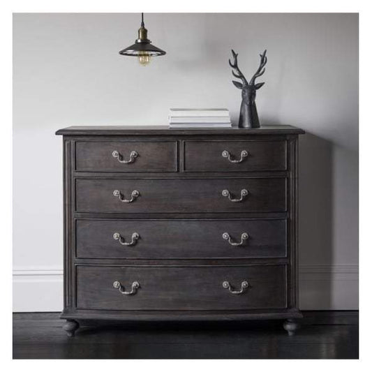 Safari Five Drawer Chest Charcoal-abc
