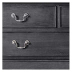 Safari Five Drawer Chest Charcoal-abc