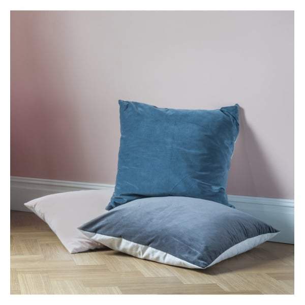 Milo Velvet Floor Cushion Blush-abc