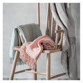 Linear Pleat Throw Blush W1300 x H1800mm-abc