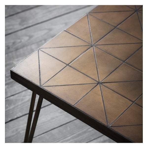 Parla Coffee Table Metallic-abc