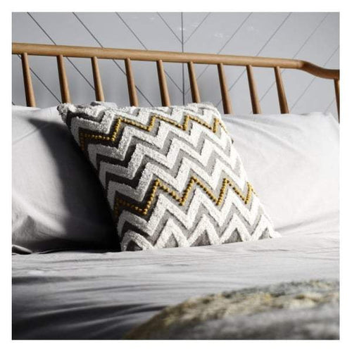 Casablanca Hand Embroidered Cushion W410 x H410mm-abc