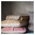 Surat Fringed Throw Ochre W1300 x H1700mm-abc