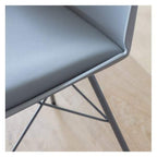 Forli Chair Grey (4pk) W480 x D525 x H835mm-abc