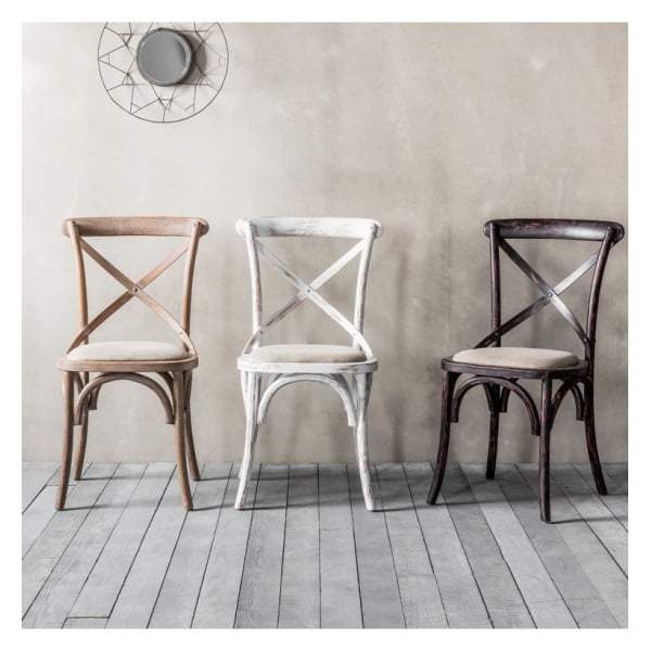 Cameroon Chair White (2pk) W500 x D500 x H890mm-abc