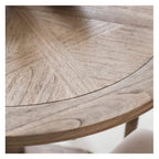 Makassar Round Extending Dining Table W1650 x D1200 x H750mm-abc