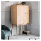 Madina 2 Door Cocktail Cabinet-abc