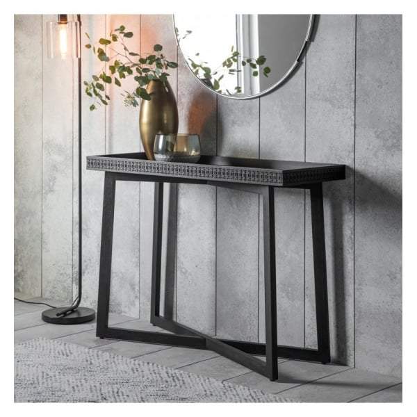 Brinda Boutique Console Table W1100 x D400 x H800mm-abc