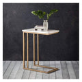 Chester Supper Table Marble W520 x D320 x H650mm-abc