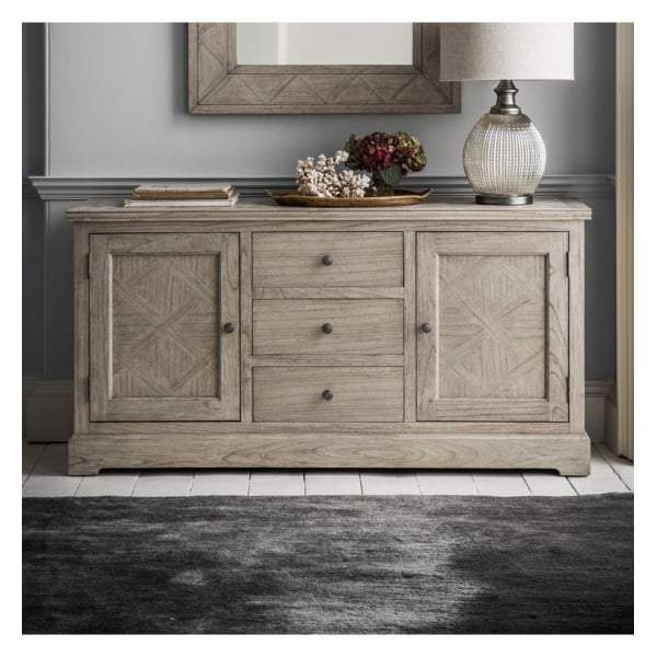 Makassar 2 Door,3 Drawer Sideboard W1600 x D475 x H800mm-abc