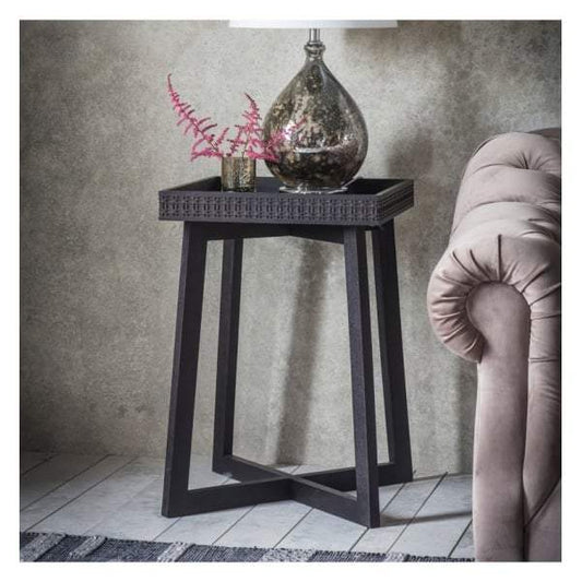 Brinda Boutique Bedside Table W460 x D460 x H665mm-abc