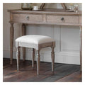 Makassar Dressing Stool W440 x D340 x H450mm-abc