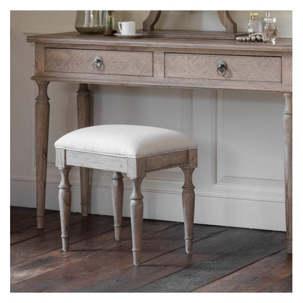 Makassar Dressing Stool W440 x D340 x H450mm-abc