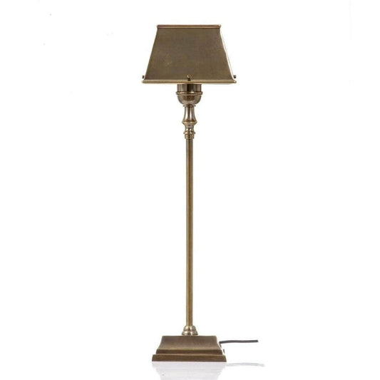 Collin Table Lamp W/Metal Shade Brass-abc