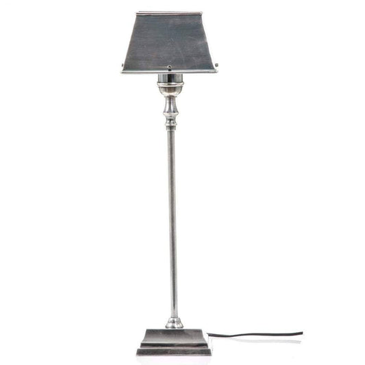 Collin Table Lamp W/Metal Shade Silver-abc
