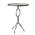 Oval Table 58x40x71 Silver-abc