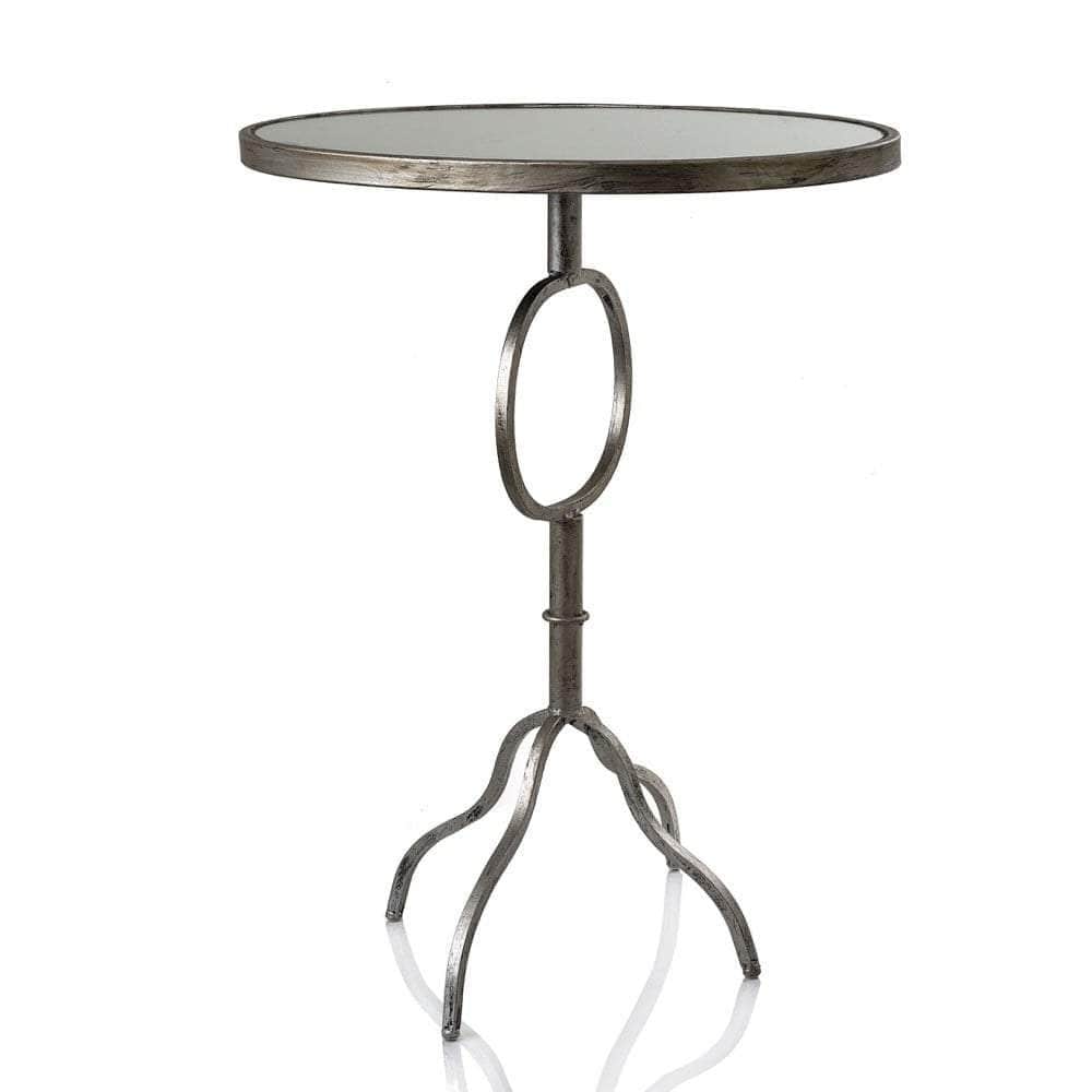 Oval Table 58x40x71 Silver-abc