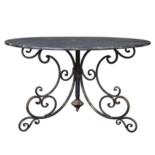Juliette Scroll Leg Table 120x120x73-abc