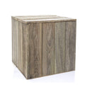 Timber Plinth 40x40x40cm - Nat (S)-abc