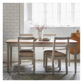 Bronte Extending Dining Table Taupe W1860 x D900 x H760mm-abc