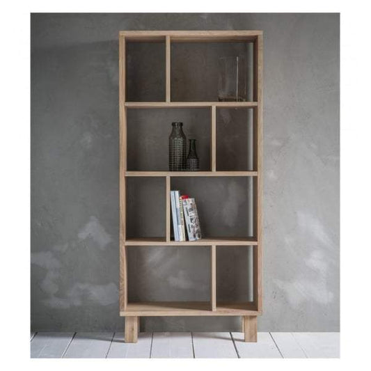 Kalar Solid Oak Display Unit-abc