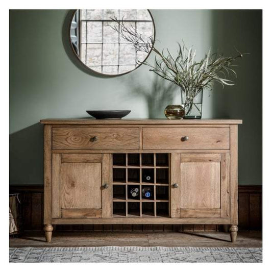 Cookham Large Sideboard Oak W1305 x D450 x H800mm-abc