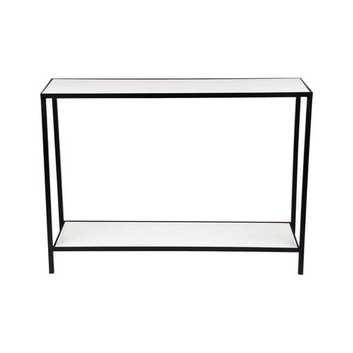 Cocktail Console Table - White-abc