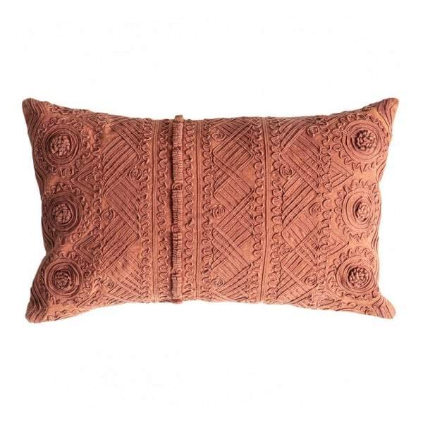 Pasco Stonewash Cushion Burnt Orange-abc