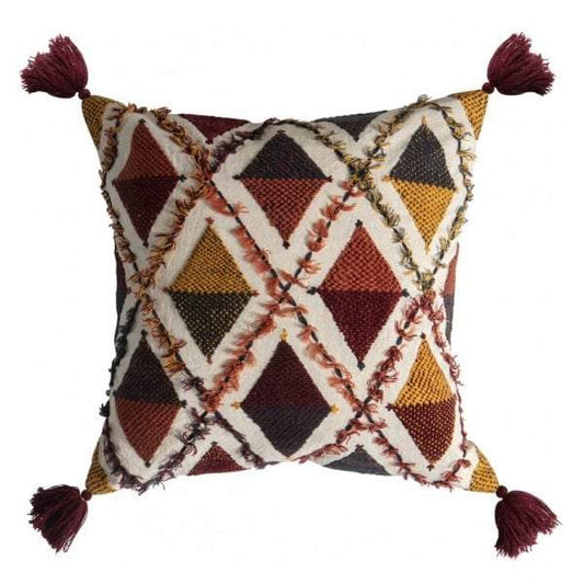 Picchu Embroidered Cushion Multi-abc