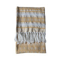 Elmer Cotton Slub Throw Ochre-abc