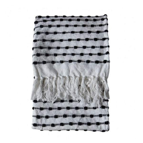 Julio Loop Throw Cream/Grey-abc