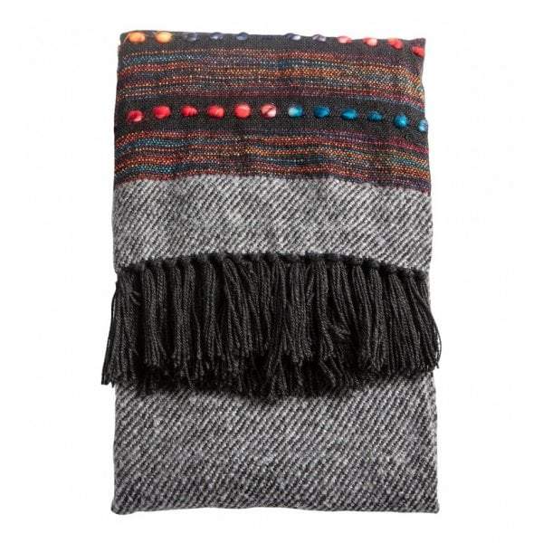 Nador Throw Black/Multi-abc