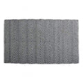 Cameta Rug Black & Cream-abc