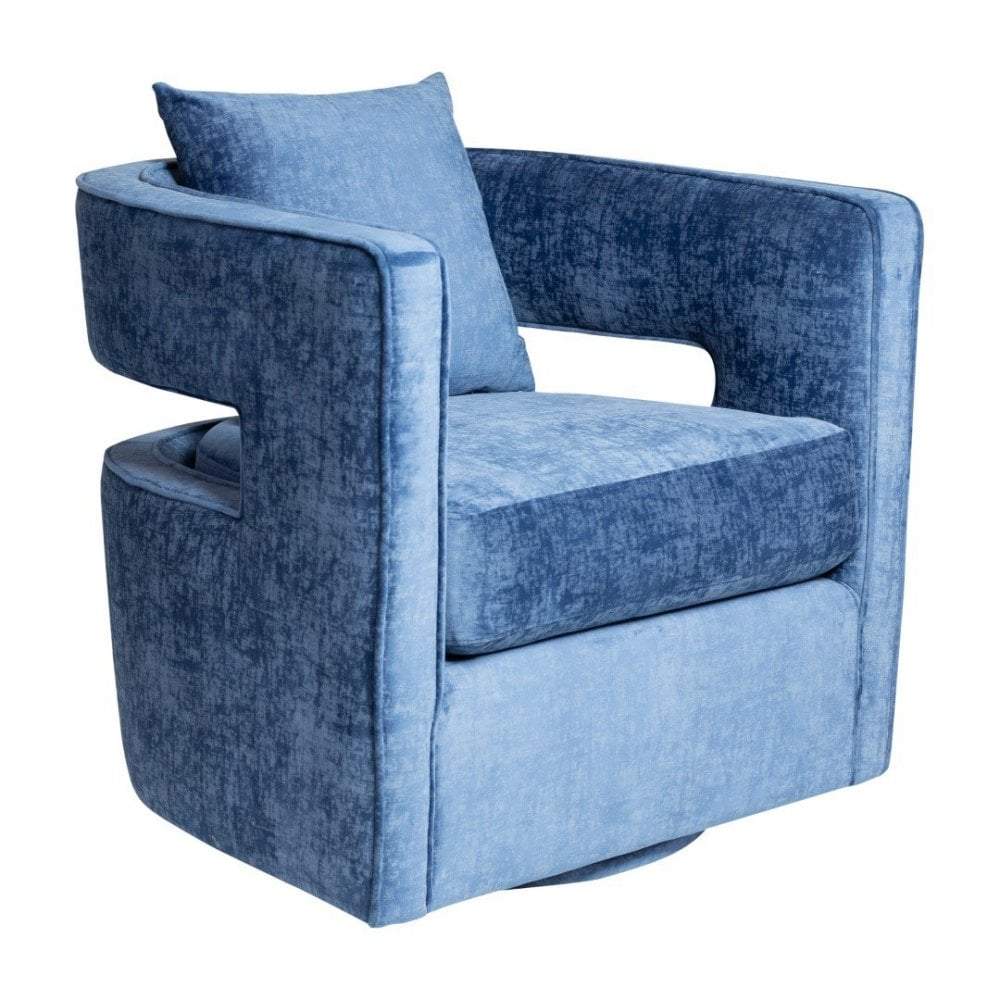 Rhonda Swivel Chair Crushed Blue-abc